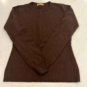 CASHMERE Farte Dei Marmi Sweater Made in Italy - Brown